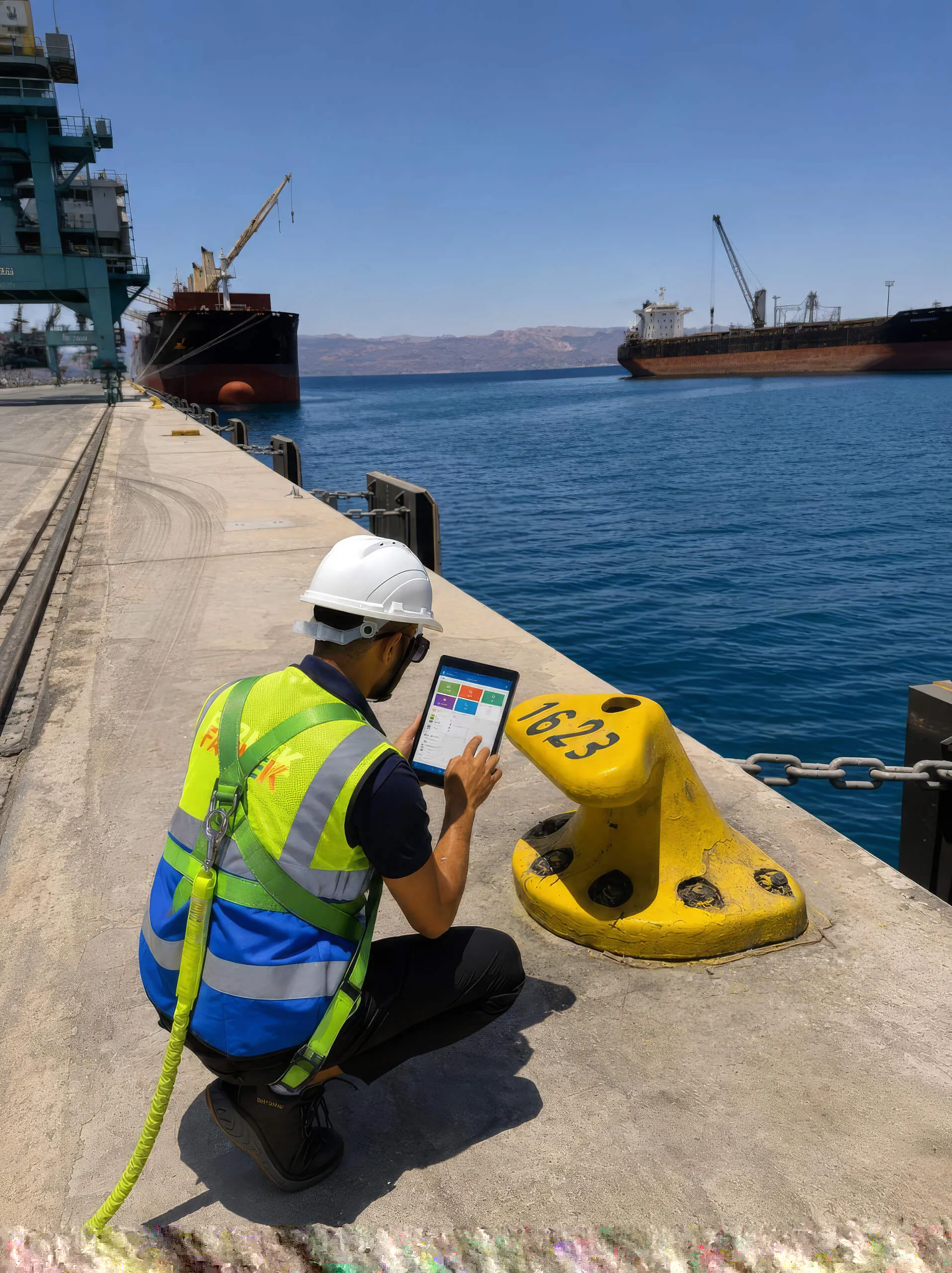 CONDTEK mobile app capturing an asset during a field survey